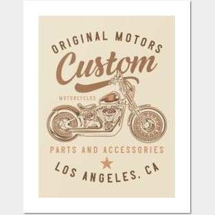 Custom Motors Posters and Art